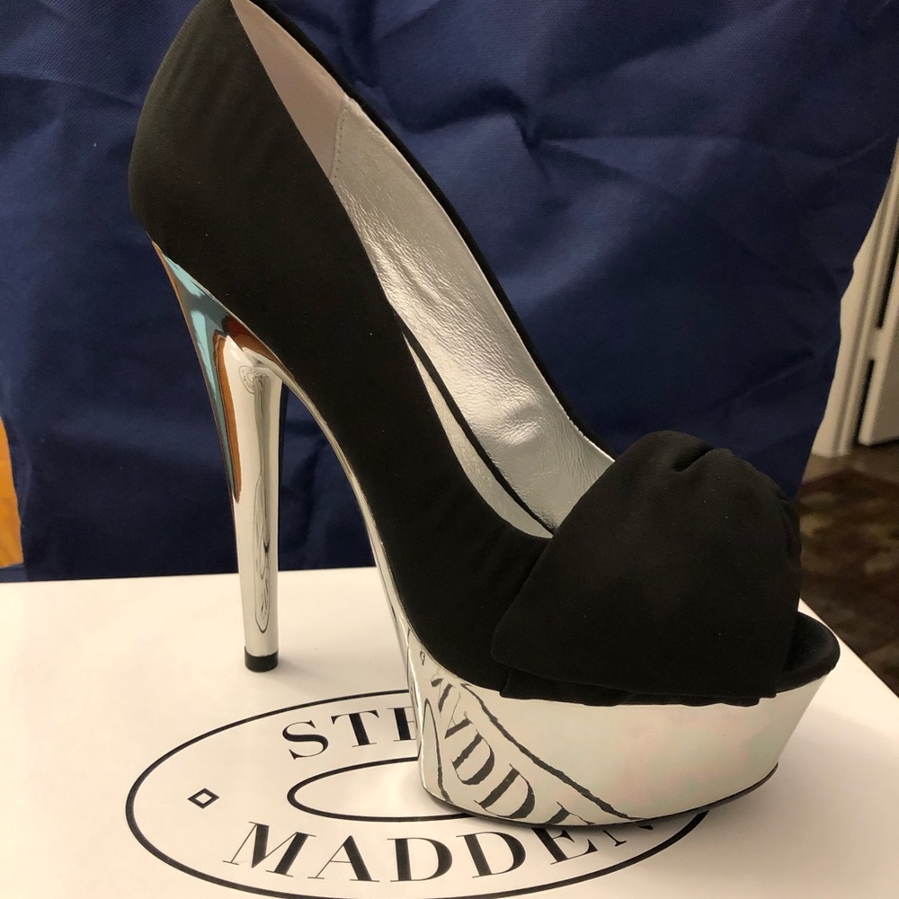 NIB Steve Madden evening platforms ‘Moscow’ 7.5M